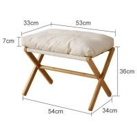 ราคา พร้อมส่งในไทย เก้าอี้พักเท้า ที่วางเท้า ที่วางขา ที่พักเท้า เก้าอี้ไม้วางเท้า เก้าอี้เปลี่ยนรองเท้า พับเก็บได้พร้อมเบาะสำหรับจัดเก็บง่าย มีให้เลือกสีเทาและสีขาว (21586267880)