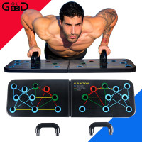 ราคา Foldable Multi function Body Building Chest Muscle Training Home Fitness Exercise Equipment Push Up Board (21630276859)