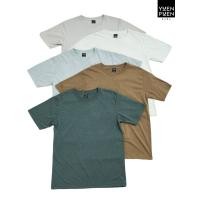 ราคา YuenPuen ซื้อเป็นเซตถูกกว่า 1 เซต 5 ตัว เซตโทนเขียว เสื้อยืดคอกลม สีเขียว เขียวมะกอก เขียวท้อป เขียวมิ้น เขียวหม่น (21605982361)