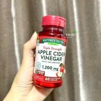 ราคา แอปเปิ้ลไซเดอร์ Natures Truth Apple Cider Vinegar 1200 mg 60 600 Capsules (20363377447)