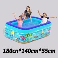 ราคา สระน้ำเป่าลม สระน้ำเด็ก 1 5เมตร 1 8 เมตร 2 1เมตร 3 ชั้น Swimming Pool ชั้น สระน้ำขนาดใหญ่ สระน้ำครอบครัว สระว่ายน้ำเป่าลม สระเป่าลม สระน้ำ ยาวพิเศษ อ่างน้ำเป่าลม (21547335242)