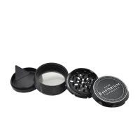 ราคา Haze Emporium Grinder V 4 Deep Black 4 Layer Metal Herb Herbal Grinder 63MM Aluminum Grinder (17520163400)