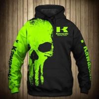 ราคา Kawasaki Monster Energy Racing Leather Hoodie (8856450274)
