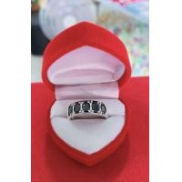 ราคา แหวนเงินแท้นิลแท้พลอย 5 เม็ดเงินแท้92 5 (16551284516)