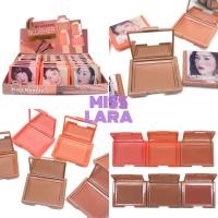 ราคา 24ตลับ Kiss Beauty My Cheeks Blusher Palette พาเลทบลัชออน เนื้อแมทต์ สีสันเป็นธรรมชาติ 6สี (21703398012)