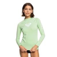 ราคา ชุดว่ายน้ำสำหรับชุดว่ายน้ำสตรีสำหรับผู้หญิง Terno Beach ROXY ชุดว่ายน้ำดำน้ำเสื้อเชิ้ตลายเซิร์ฟยามผื่นผู้หญิงเสื้อคอกลมแขนยาวรัดรูปเสื้อยืดเสื้อยืดสกินสน็อกเกอร์การป้องกันว่ายน้ำ RashGuard ฟิตเนส (198