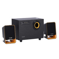 ราคา SAAG 2 1 ลำโพง MICRO BT PLUS EM 3129 Black (21452730405)