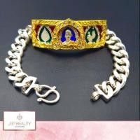 ราคา เลสข้อมือ หลวพ่อรวย ปาสาทิโก รุ่นเลื่อนสมณศักดิ์ปี59 พร้อมกรอบชุบทองฝังเพชร บันดาลความสำเร็จ โชคลาภ (7206806277)
