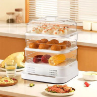 ราคา 28ลิตร หม้อนึ่งไฟฟ้า มี3 ชั้น หม้อนึ่งอเนกประสงค์ ไฟฟ้าอเนกประสงค์ 800W เครื่องนึ่งไฟฟ้า หม้อนึ่งอาหาร หม้อนึ่งผัก steamer cooker (17527627023)