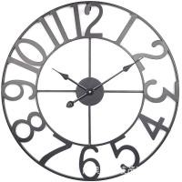 ราคา COD สไตล์ยุโรปทรงกลมย้อนยุค X ประเภทเหล็กโรมัน สร้างสรรค์ห้องนั่งเล่นตกแต่งผนังโรมันสามมิติดิจิตอลนาฬิกาแขวนผนัง (16741863266)