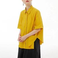 ราคา N E W IN Cヤード by C yard Code 3921 138 Oversize shirt เสื้อคอปกแขนสั้นทรงปีกค้างคาว กระดุมหน้าทั้งแถบ ชาย โค้งด้านข้างผ้าคอท ตอน เนื้อดี ใส่ สบาย ดีไซน์ เก๋ SIZING อก chest 60 ยาว length 27 (2139864406