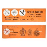 ราคา ใบเลื่อยฉลุตรานก เบอร์ 0 3 อย่างดี 1กุรุส 12โหล 144ใบ ชิ้น (653420820)