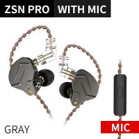 ราคา ใหม่ KZ ZSN Pro 1ba 1dd KZ ไฮบริดหูฟังไมโครโฟนชุดหูฟังลำโพงหูฟังไฮไฟในหูตรวจสอบหูฟังหูฟังสำหรับ KZ ZS10 as10 zst (2412296302)