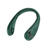 ราคา Xiaomi Eco Portable 5000mAh Hanging Neck Fan Foldable Summer Air Cooling USB Rechargeable Bladeless Mute Neckband Fans Outdoor (18023129719)