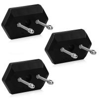 ราคา 3 Packs Wall Mount Skateboard Holder Skateboard Hanger for Skateboard Deck Display and Storage (13549232751)