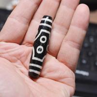 ราคา หินธรรมชาติวินเทจทิเบต Dzi Agates ลูกปัดหินรูปไข่เรขาคณิตเก้าตาลูกปัดสำหรับทำเครื่องประดับ DIY (20086061340)