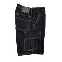 ราคา ขาสั้นยีนส์ชาย ผ้าไม่ยืด ฟอก 3 สี บูลฟ้าน้ำเงินขัดทราย มิดไนท์ดำ มีกระเป๋ากล่อง 2 ข้างที่ปลายขา เอวกลาง แบบซิป ไซร์ 28 36 ไซร์พิเศษ 38 42 CP8 short jeans No 1152 Size 28 36 38 42 (21331597148)