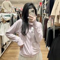 ราคา UNIQLO เสื้อโค้ทกันแดด Uv 2022ใส่ในบ้านเดรสแขนยาวมีฮู้ดตาข่ายบางระบายอากาศได้444531ญี่ปุ่นแท้ (18026418915)