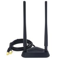 ราคา THLA3P 2 4G 5G Dual Frequency Extension Cable Antenna Wifi Router Wireless Network Card 8Db Sma Antenna Magnetic Suction Base (12301162825)