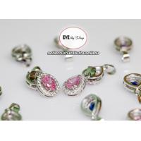 ราคา จี้เงินแท้ 925 ล้อมเพชรCz อเมทิสต์ ไพลิน พลอยชมพู (21426909069)