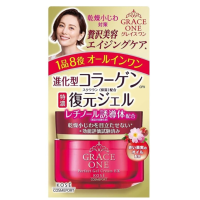 ราคา Kose Grace One Perfect Gel Cream EX กล่องสีแดง บำรุงผิวหน้า ลดเลือนริ้วรอย UV กล่องสีขาว บำรุงผิวพร้อมกันแดด ขนาด 100 กรัม (20504916644)