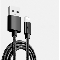 ราคา USB ไนลอนสายชาร์จใช้ร่วมกับ Apple iPhone XR XS สูงสุด X 8 7 5 5S 6 Plus iPad พัดลมพกพาสายเคเบิลข้อมูลชาร์จไฟได้ (17150920834)