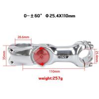 ราคา ก้านปรับได้จักรยาน UNO 25 4 31 8Mm Bicycl Handlebar Riser MTB สเต็มอะลูมิเนียมไฟฟ้าทางวิบากชิ้นส่วนอุปกรณ์เสริมจักรยานเสือภูเขา (19892404797)