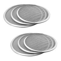 ราคา 2X Professional Round Pizza Oven Baking Tray Barbecue Grate Nonstick Mesh Net 12 Inch (20401366223)