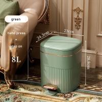 ราคา ถังขยะ ที่เก็บขยะ ถังขยะใช้ในบ้าน ถังขยะพลาสติก ถังขยะแบบทึบ มีฝาปิด มีฝาปิด (19677320666)