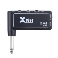 ราคา มีสินค้า Xvive GA4 โลหะมินิแบบพกพาชาร์จกีตาร์ไฟฟ้าเสียบหูฟังแอมป์เครื่องขยายเสียง (21580303580)