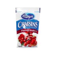 ราคา Ocean Spray Craisin Dried Cranberries Pomegranate 142g จำนวน 1 ชิ้น (12629325479)