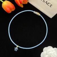 ราคา สร้อยคอโซ่หนัง Versace ของแท้ชุดสีสดใสลำลองเรียบง่ายเครื่องเพชรพลอยมีแบรนด์หรูหราคุณภาพสูงเครื่องประดับประจำวันในวันหยุด (19902825788)