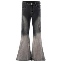 ราคา ASRV กางเกงยีนส์ชาย กางเกงขายาว ชาย กางเกงยีนส์ผู้ชาย jeans for men กางเกงยีนส์ผู้ชายสูงถนนสีดำสีเทาไล่ระดับสีกางเกงยีนส์ดิบบานเล็กน้อย (21649723403)