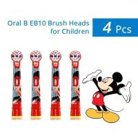 ราคา Oral B Electric Brush Heads Stages Power Extra Soft Bristles EB10 Replacement Refills for Oral B kids Electric Toothbrushes (16042623624)