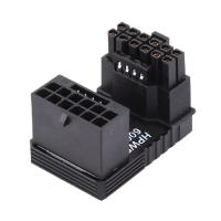 ราคา Power Supply Connector 16Pin 12 4Pin ATX3 0 12VHPWR 600W GPU 180 Adapter for RTX 4090 4080 4070 Ti 3090 (20670337470)