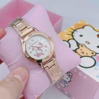 ราคา นาฬิกาคิตตี้ ข้อมือแฟชั่นน่ารัก นาฬิกาข้อมือเด็กผู้หญิง สายหนัง สีชมพู คิดตี้ สายเลส แถมฟรี กล่องลายคิตตี้ (21642539535)