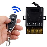 ราคา Wireless RF Remote Control Switch Universal 433MHz Transmitter Remote Controller with AC 110V 240V 30A Relay For Smart Home (17482348501)