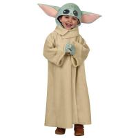ราคา ชุดแต่งกายวันฮาโลวีน StarWars Mandalorian Yoda สำหรับเด็กของขวัญวันเกิดเทศกาลปาร์ตี้คริสต์มาส (17674216784)