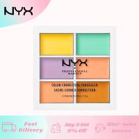 ราคา NYX PROFESSIONAL MAKEUP Color Correcting Concealer Palette เครื่องสําอางสําหรับผิวหน้า ปกปิดจุดด่างดำ คอนซีลเลอร์ ของแท้ 100 (21599254174)