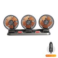 ราคา พัดลมติดรถยนต์ 12v 24v 3หัว พัดลมติดรถ ใช้ได้ในรถและในบ้าน 12V 24V พลังลมแรง พัดลมสามหัวติดรถ หมุนได้รอบทิศทาง 360 พัดลมตั้งโต๊ะ พัดลม พัดลมพกพา พัดลมหัวคู่ติดรถยนต์ พัดลมใช้ในรถ พัดลมไฟฟ้า รถสองหัว พ