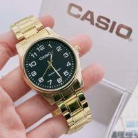 ราคา New นาฬิกาCasioนาฬิกาข้อมือผู้ชาย ผู้หญิง นาฬิกาแฟชั่น สายสีทอง สายสแตนเลส นาฬิกาคู่รัก เรียบหรูทรงพลัง ตัวเลขบอกเวลาชัดเจน (18985278725)