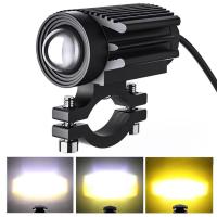 ราคา พร้อมสวิตช์ พ็ค 2ชิ้น ไฟโปรเจคเตอร์ ไฟหน้ารถยนต์ LED ไฟท้าย ไฟสปอร์ตไลท์มอเตอร์ไซค์ สว่างมาก 12V 24V LED รถจักรยานยนต์ไฟ LED (21538979337)