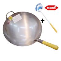 ราคา แถมกระบวยทุกออเดอร์ กระทะเหล็กเผา เอาอยู่ทุกเมนูอาหารตามสั่ง กระทะเผา กระทะเหล็ก กระทะจีน กะทะด้ามไม้ กะทะเผา กระทะ กะทะ (7861941893)