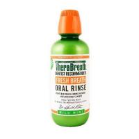 ราคา น้ำยาบ้วนปาก สูตรปราศจากแอลกอฮอล์ Mild Mint TheraBreath Oral Rinse 473ml (21285583633)