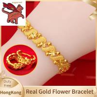 ราคา ทองอิตาลี 18k สร้อยข้อมือทองครึ่งสลึง สร้อยข้อมือหัวใจดอกไม้รูปตัว S น้ำหนักทอง 0 9 กรัม ทองคำแท้ 96 5 สร้อยข้อมือทอง ไม่ลอกไม่ดํา งานฝีมือจากช่างเยาวราช (21520699485)