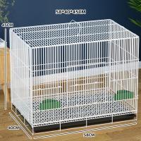 ราคา Petcho กรงกระต่าย กรงกระรอก กรงกระต่ายขนาดใหญ่ กรงนก หนูแกสบี้ กรงแกสบี้ กรงสัตว์เลี้ยงอเนกประสงค์ ตาข่ายเหล็กเข้ารหัส (21671593588)