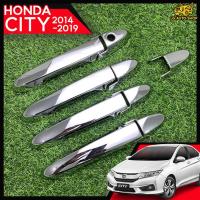 ราคา E TAX ครอบมือจับ ครอบมือจับประตู ครอบมือเปิด HONDA CITY 2014 2019 ชุบโครเมี่ยม 4 ประตู RICH (15018768319)