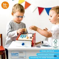 ราคา เครื่องคิดเงินเด็ก เครื่องแคชเชียร์เด็ก เครื่องคิดเงินของเล่นซูเปอร์มาร์เก็ต ชุดแคชเชียร์ของเล่นเด็กจำลอง (7544010954)