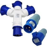 ราคา ปลั๊กเพาวเวอร์ ปลั๊กพาวเวอร์3ทาง 2P E 16A กันน้ำ IP44 ปลั๊ก ตัวผู้ ตัวเมีย 3ทางพาวเวอร์ปลั๊ก สามทางปลั๊กพาวเวอร์ชูโม่ ชุดพาวเวอร์ปลั๊ก ปลั๊กไฟแยก3 ทาง ปลั๊กไฟพาวเวอร์ power plug 3 ทาง สามทางหัวปลั้กพร