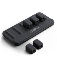 ราคา Anker Cable Management Magnetic Cable Holder Desktop Multipurpose Cord Keeper 5 Clips for Lightning Cables (21697156467)